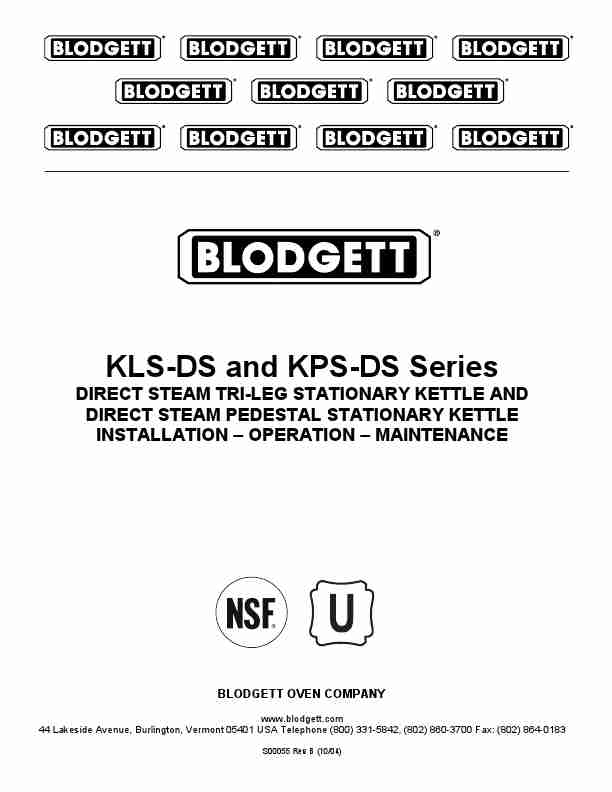 Blodgett Hot Beverage Maker KLS-DS-page_pdf
